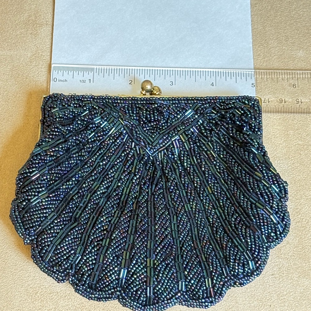 Beaded Clutch Purse